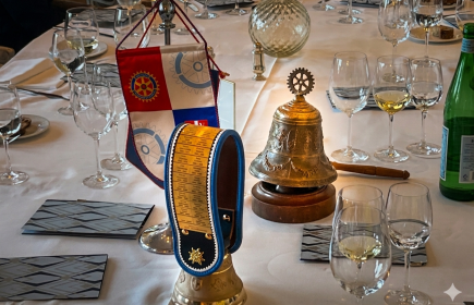 La campana del Rotary, il campanaccio del GLI