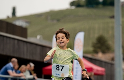 Un sprint pour récolter un maximum de dons : petits et grands donnent le meilleur d’eux-mêmes (Photo : màd)
